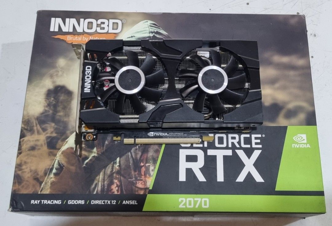 Faulty Inno 3D RTX 2070, Computers & Tech, Parts & Accessories
