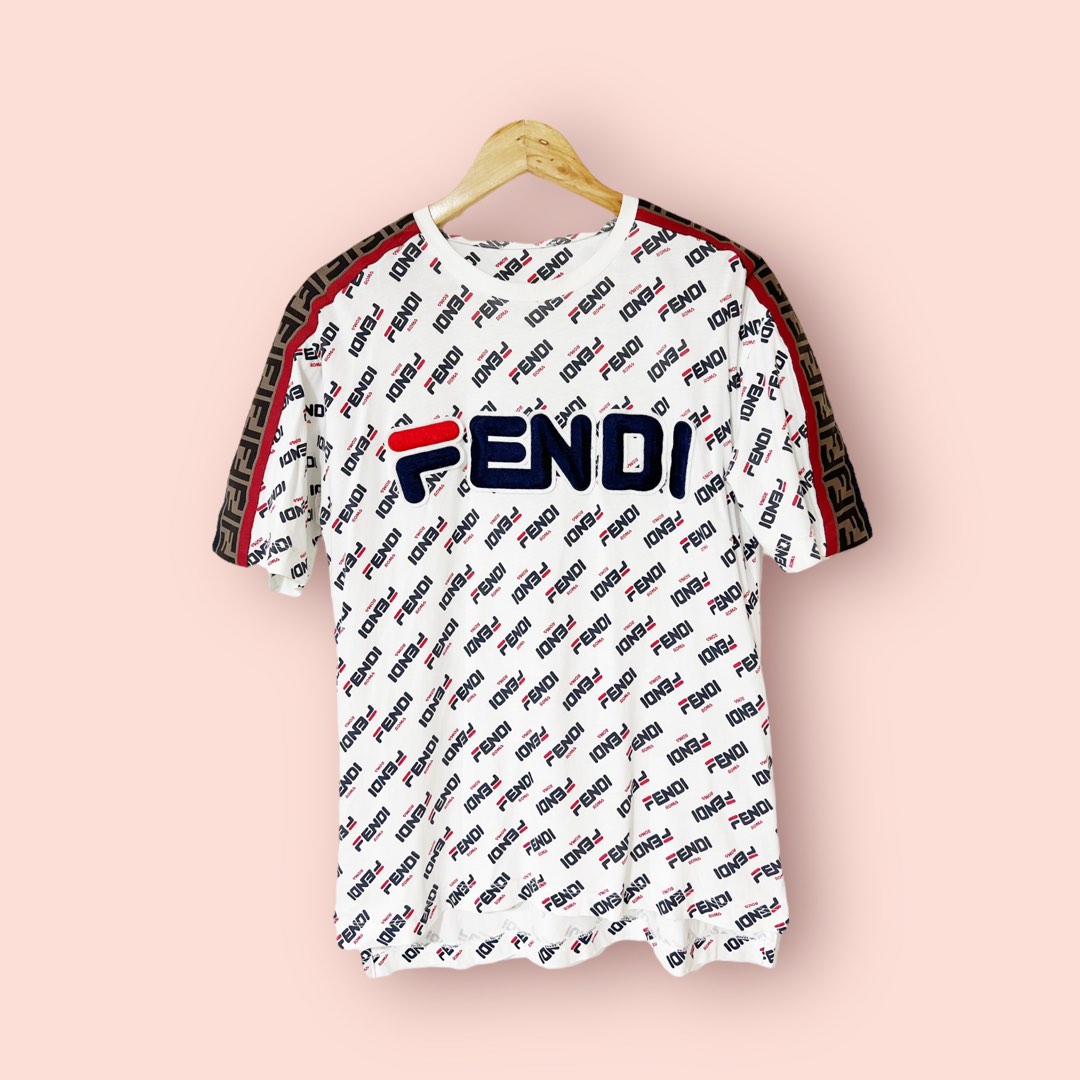 T shirt fendi fila cheap