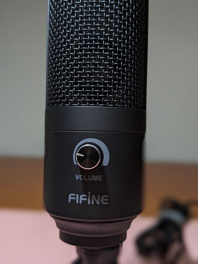 Fifine K669B Condenser Microphone USB, Audio, Microphones on Carousell