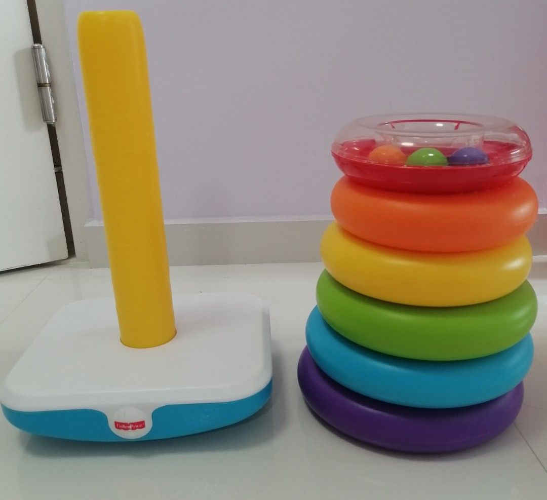 Fisher Price Giant Stacking Ring, Babies & Kids, Infant Playtime on ...
