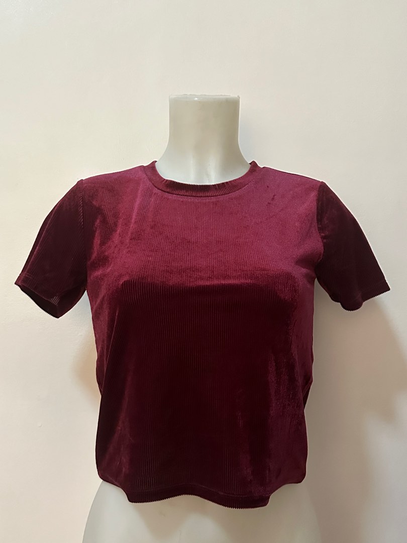 Forever 21 cheap velvet shirt