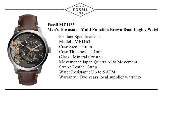 Fossil townsman me1163 clearance
