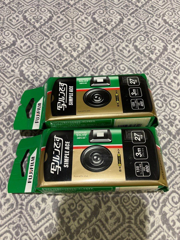 Fujifilm Disposable Cameras, Photography, Cameras on Carousell
