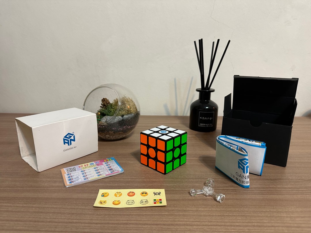 GAN356 Air with tensioning set (3x3 Rubik’s cube), Hobbies & Toys, Toys