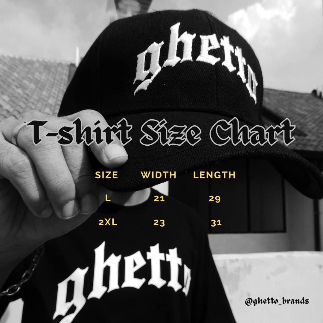 Ghetto Script Tee (Category: Tshirts & Polo Shirts) located in Kuala Lumpur. Submitted by azmiisa (Listing ID 1276182268, Image 3). Description: 3 Colourway .