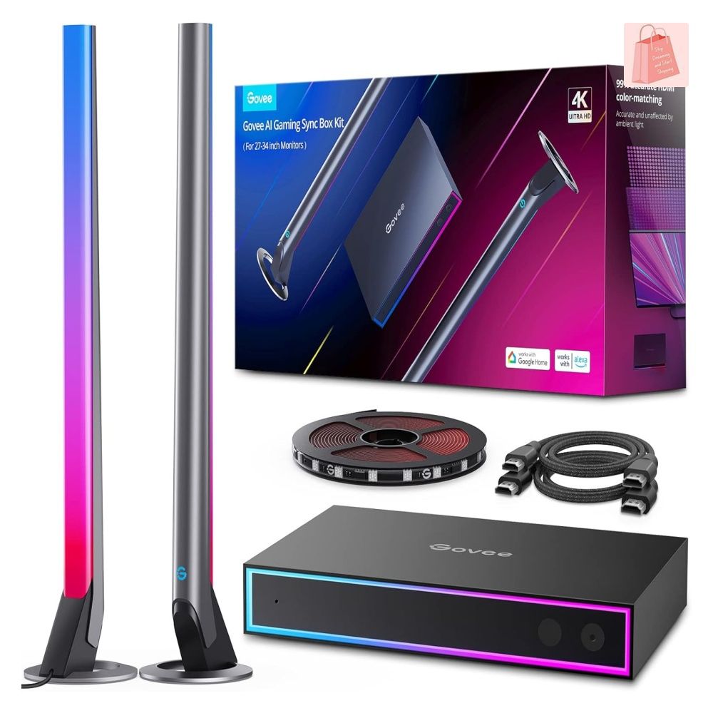 Buy Philips Hue - HDMI Sync Box + Play Light Bars - Bundle - Free shipping