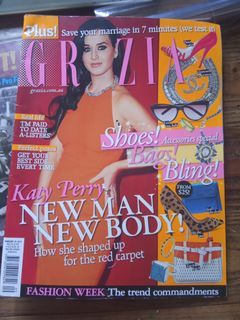 Grazia magazine Katy Perry cover