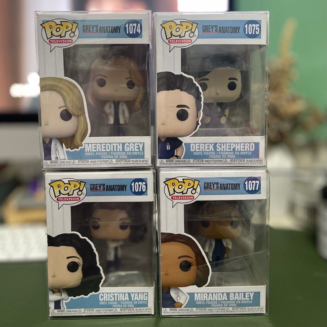 Funko Pop Greys Anatomy, Hobbies & Toys, Toys & Games on Carousell