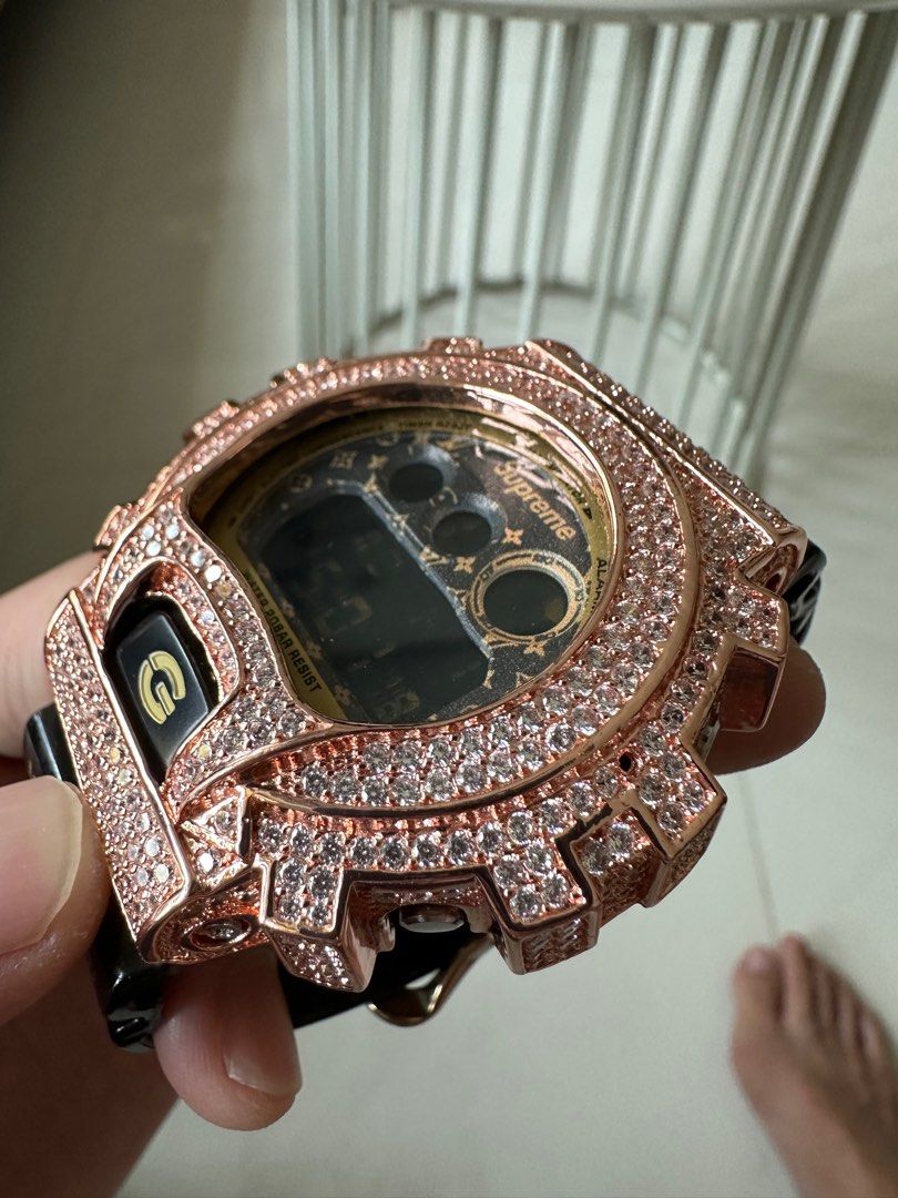 G Shock Chrono Collection Discontinued Piece Rose Gold Women s