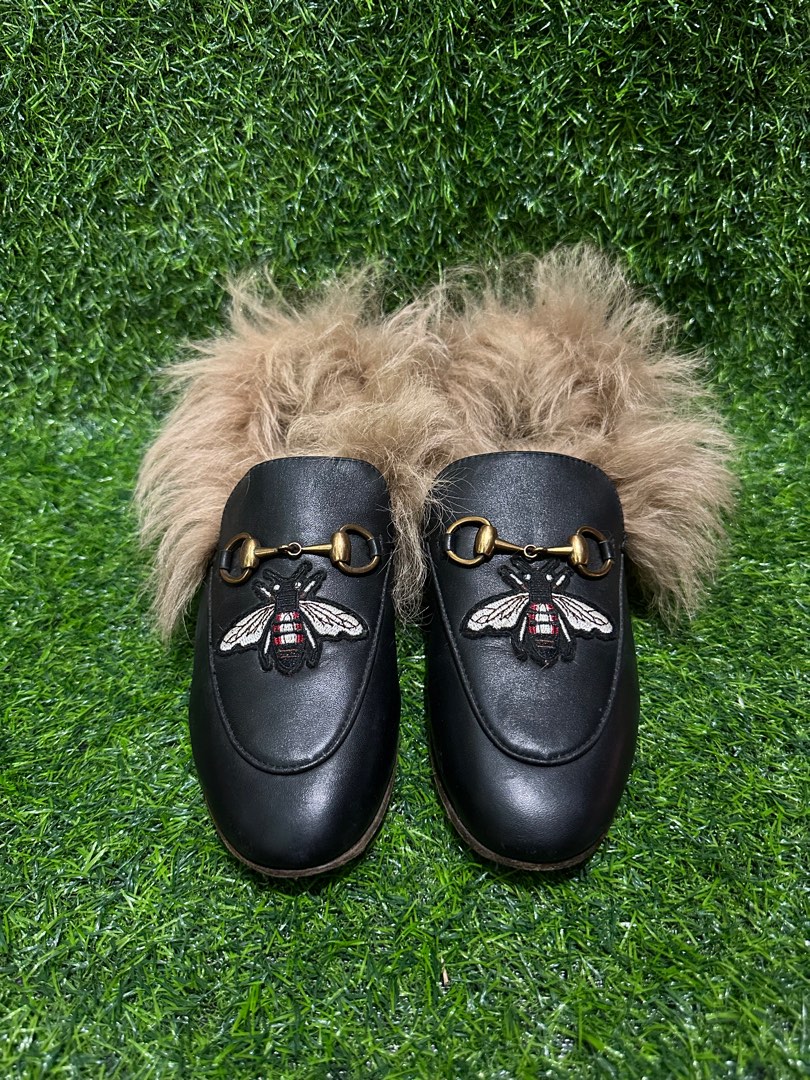 gucci fur loafers Women s Fashion Footwear Loafers on Carousell