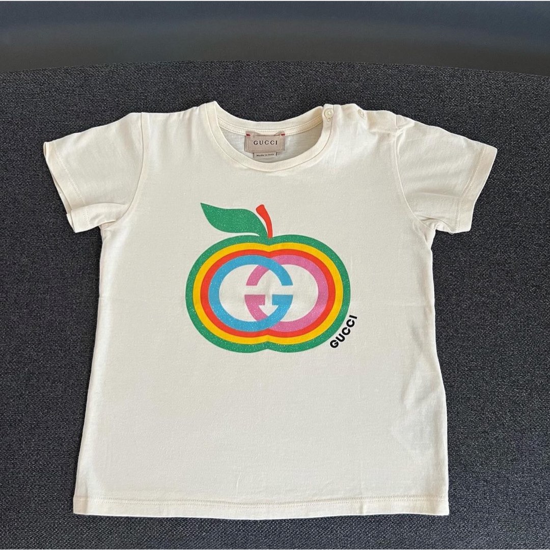 Gucci Kids Glitter Tee Size 36m Offwhite Babies Kids Babies