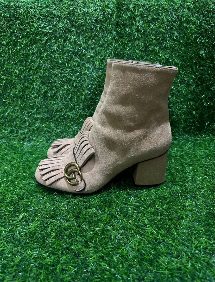 Gucci marmont bootie sales