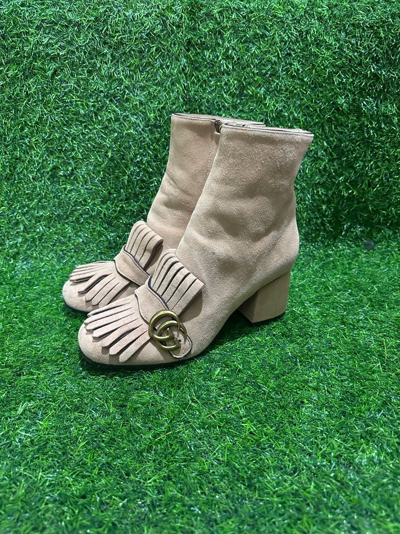 Gucci marmont boot sales