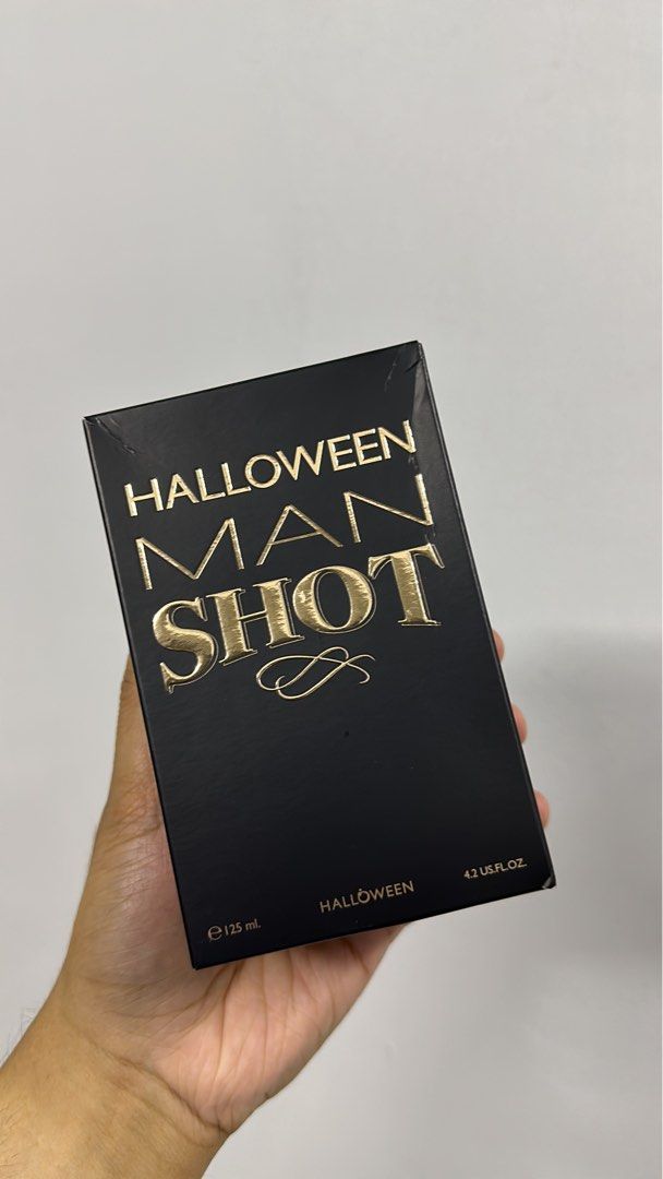 Halloween man shot precio shop