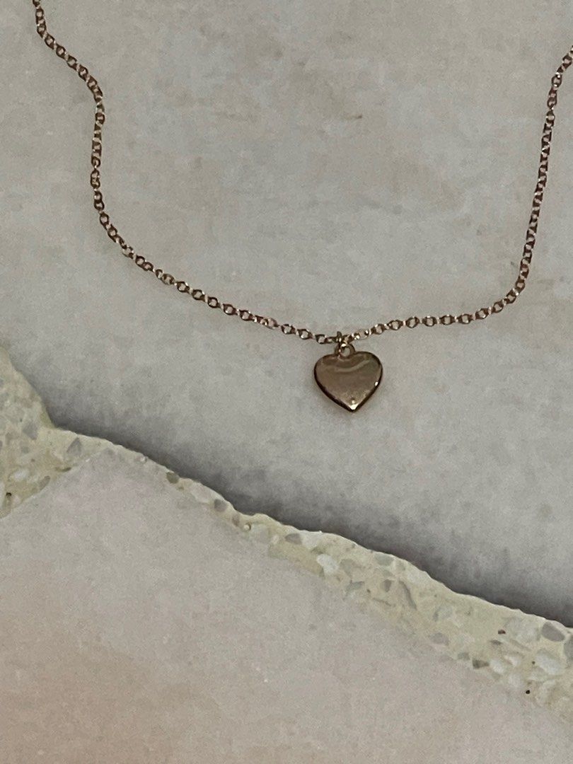 Gold charm clearance necklace