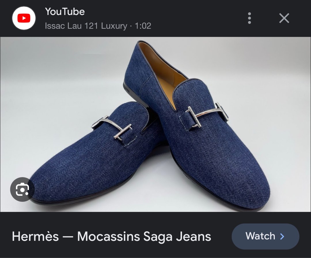 Mocassin homme outlet hermes