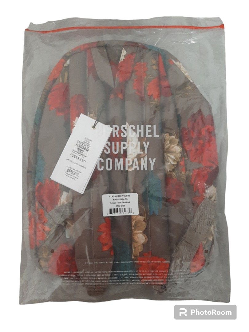 Herschel vintage floral pine bark best sale