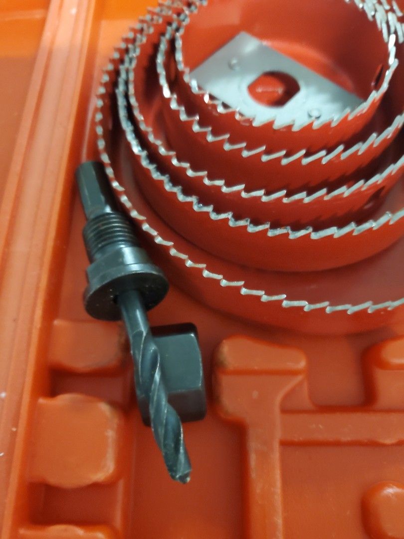 Powersonic hole sales saw set