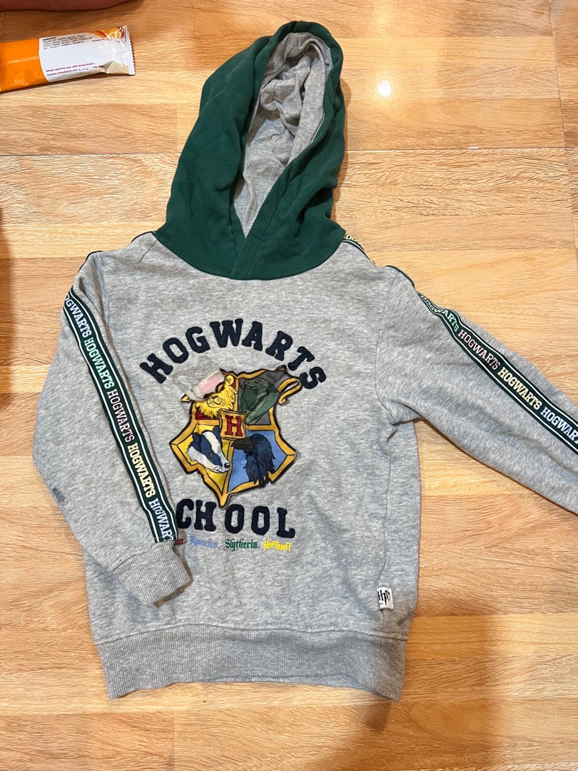 H M Hogwarts Hoodie Boys Babies Kids Babies Kids Fashion on Carousell