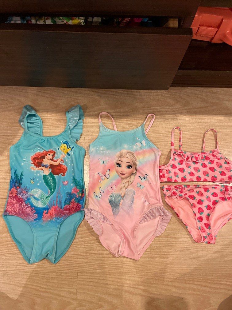 Frozen swimsuit 4t new arrivals