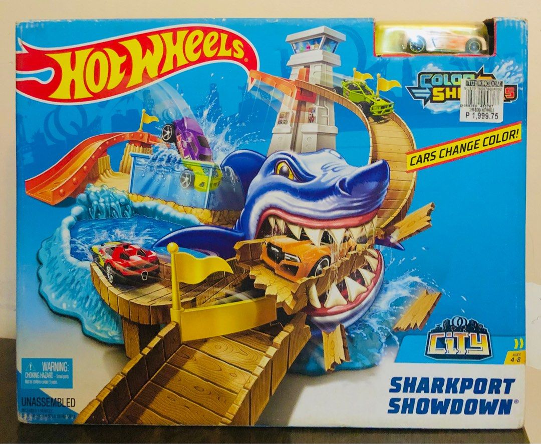 Hot wheels best sale shark port showdown