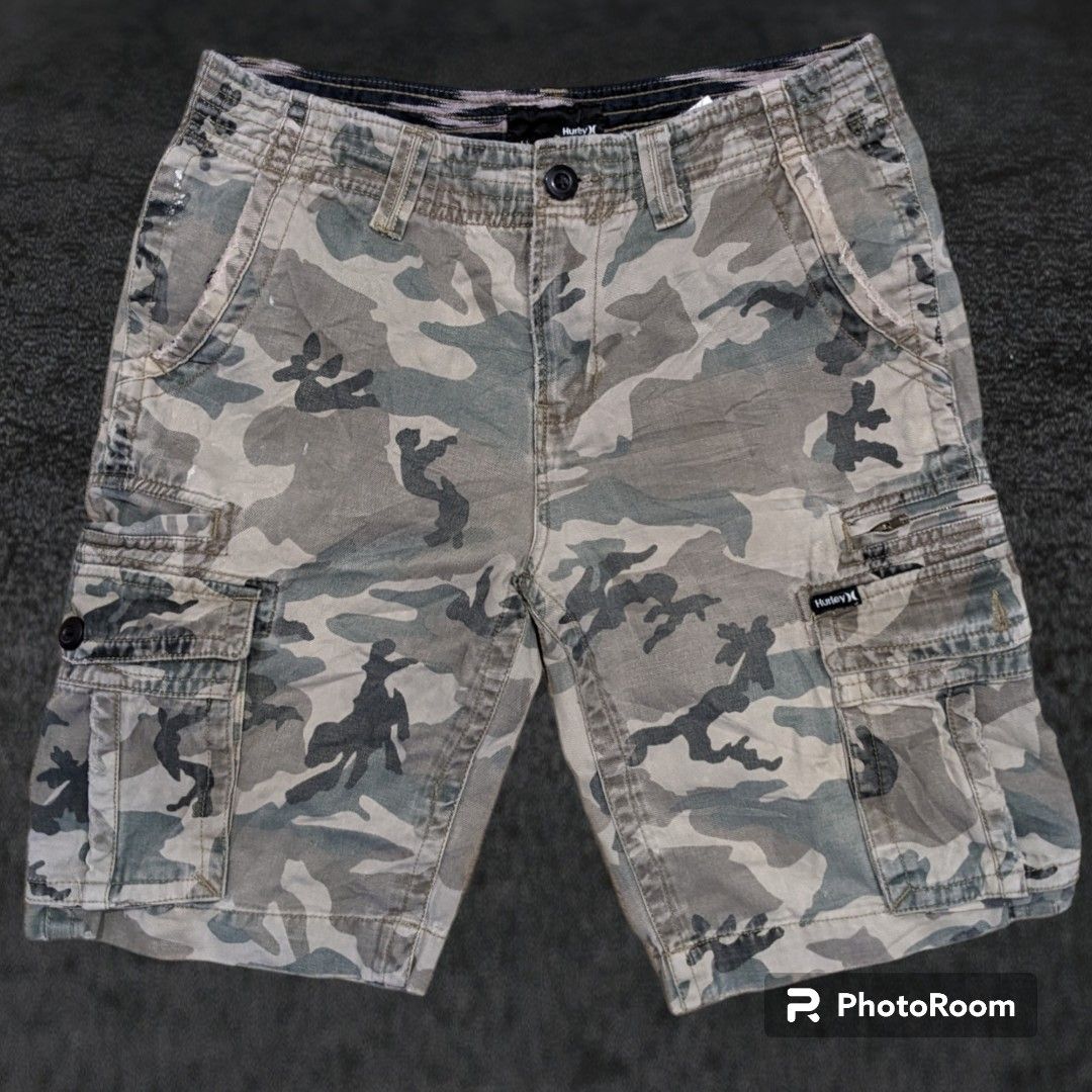 Hurley 2025 camouflage shorts