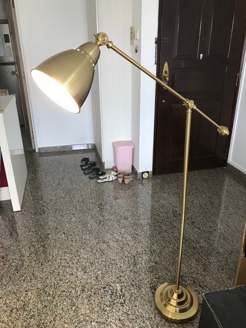Gold floor lamp ikea deals