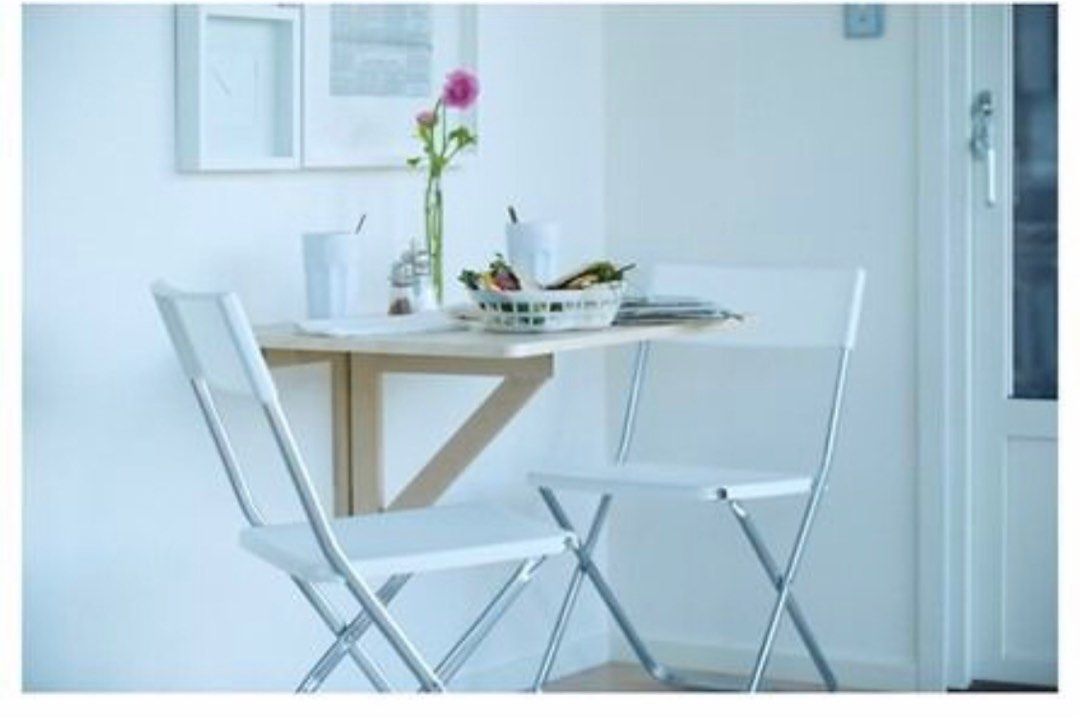 IKEA DROP LEAF TABLE (Category: Tables & Sets) located in Shah Alam. Submitted by tun_closet (Listing ID 1276280189, Image 1). Description: Item dah discontinue di IKEA jimat ruang sgt nak guna pasang , xguna simpan.. kayu tebal colour aesthetic warna kayu coklat muda.. warm colour nampak ruang lebih luas.. popular ikea item letgo murah sebab nak clear space dah ada meja lain.. .