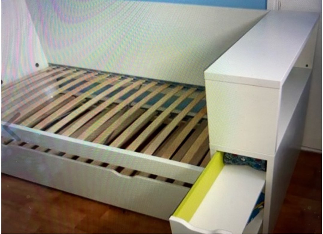 Ikea flaxa cheap trundle bed