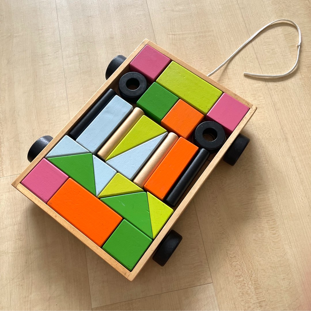 Ikea wooden blocks toy shop