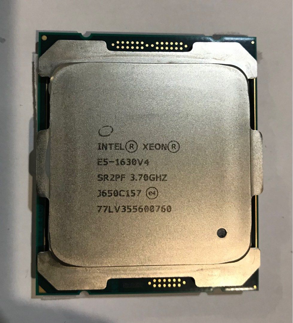 Intel Xeon E5-1630 v4, Computers & Tech, Parts & Accessories, Computer ...