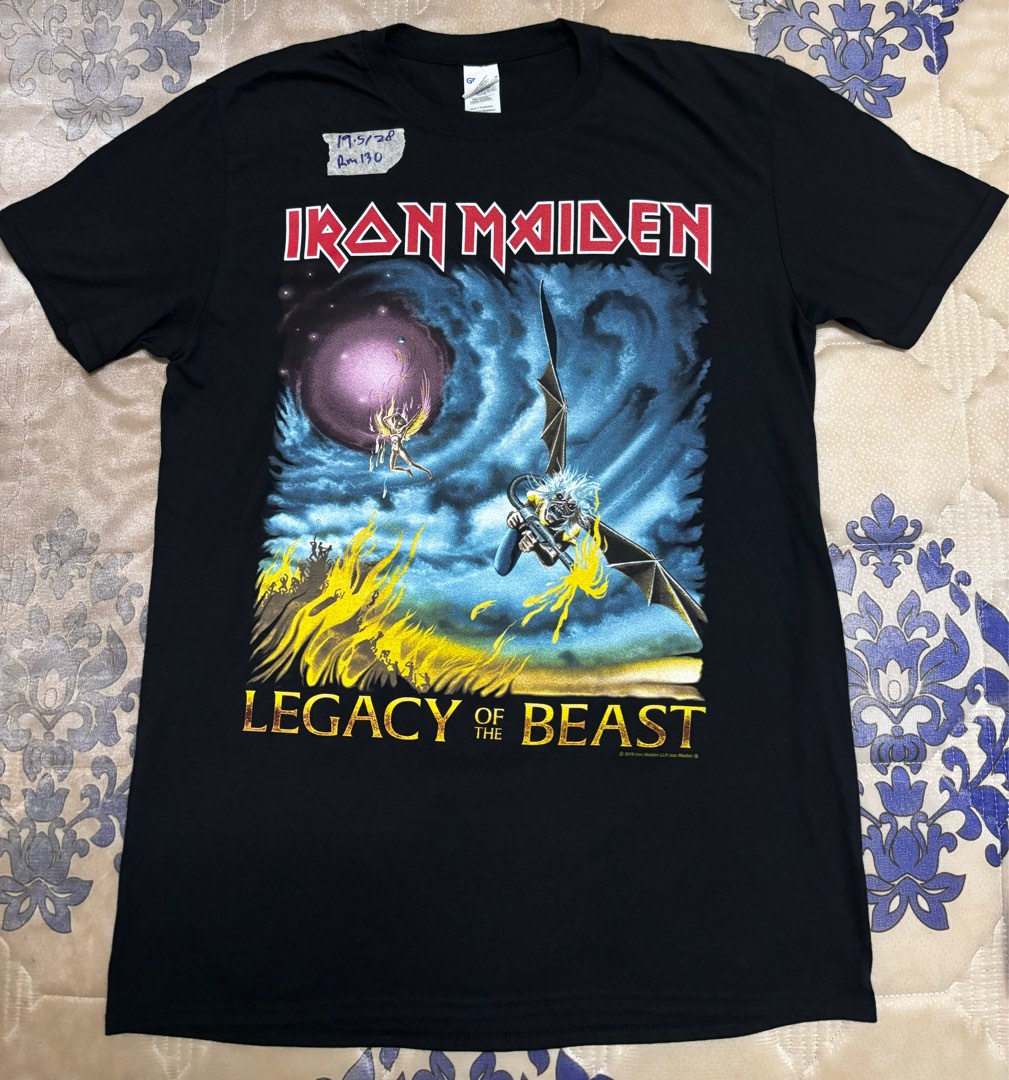 IRON MAIDEN, Men's Fashion, Tops & Sets, Tshirts & Polo Shirts on Carousell