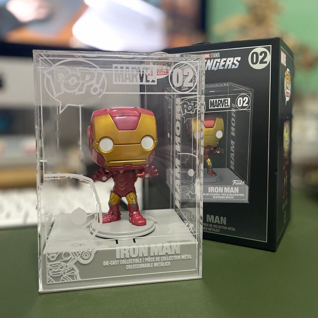 Iron Man Die-Cast Funko Pop, Hobbies Toys, Toys Games on Carousell
