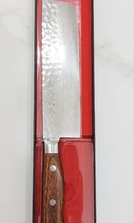 AUTHENTHIC HANDMADE STAINLESS STEEL JAPANESE KNIFE 6.5INCH