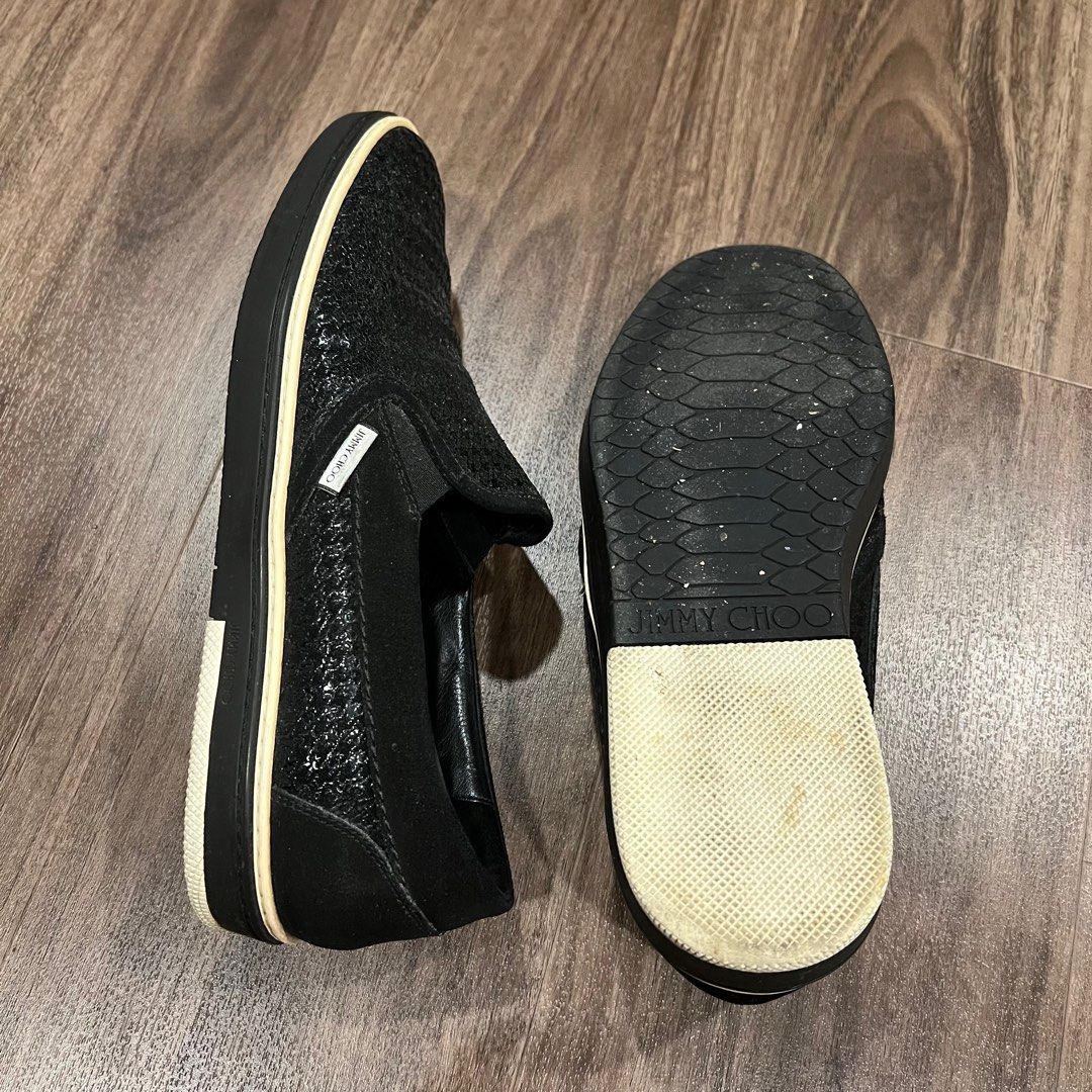 Jimmy choo slip ons discount