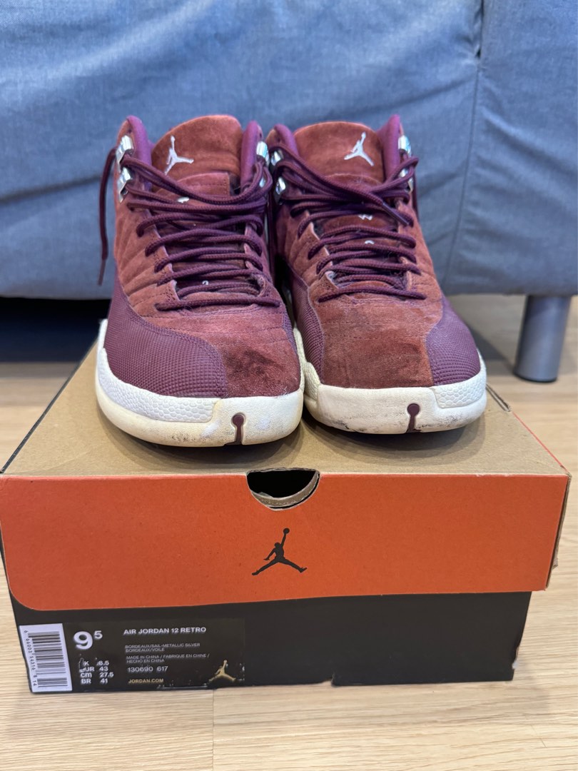 Jordan 12 retro bordeaux outlet
