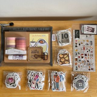 [SALE] Journaling kit - Set A (washi tape, aesthetic stickers, and more!)