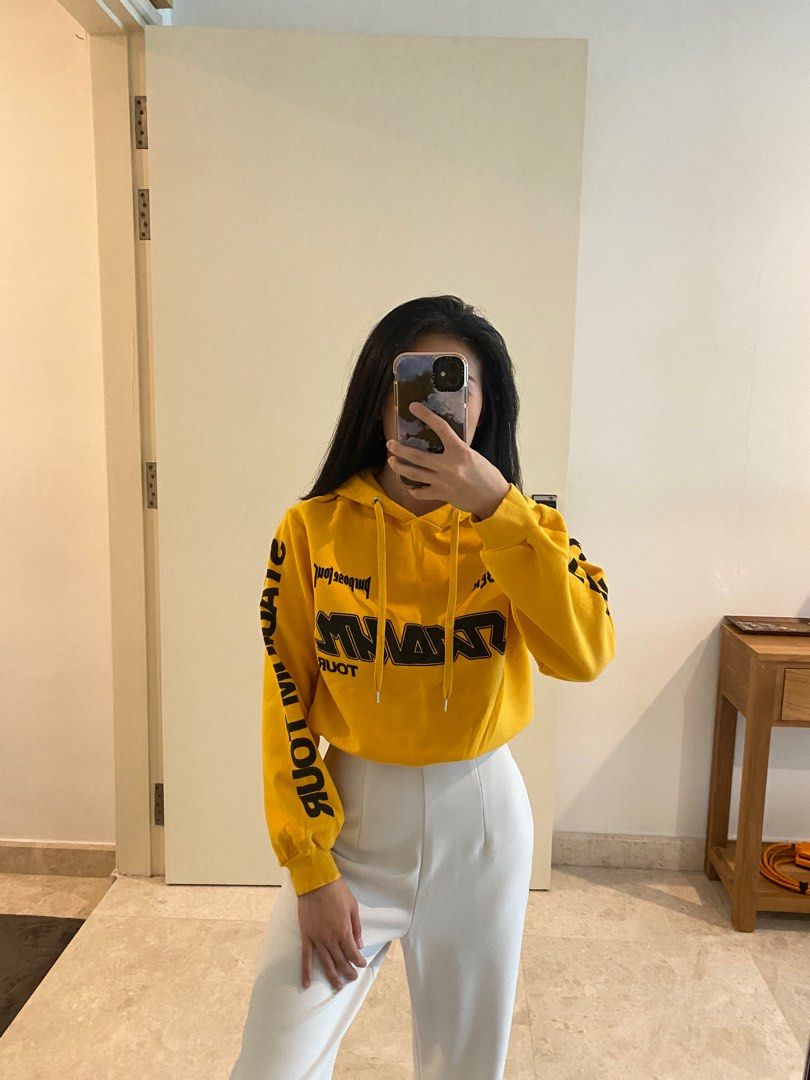 Bieber yellow hoodie online