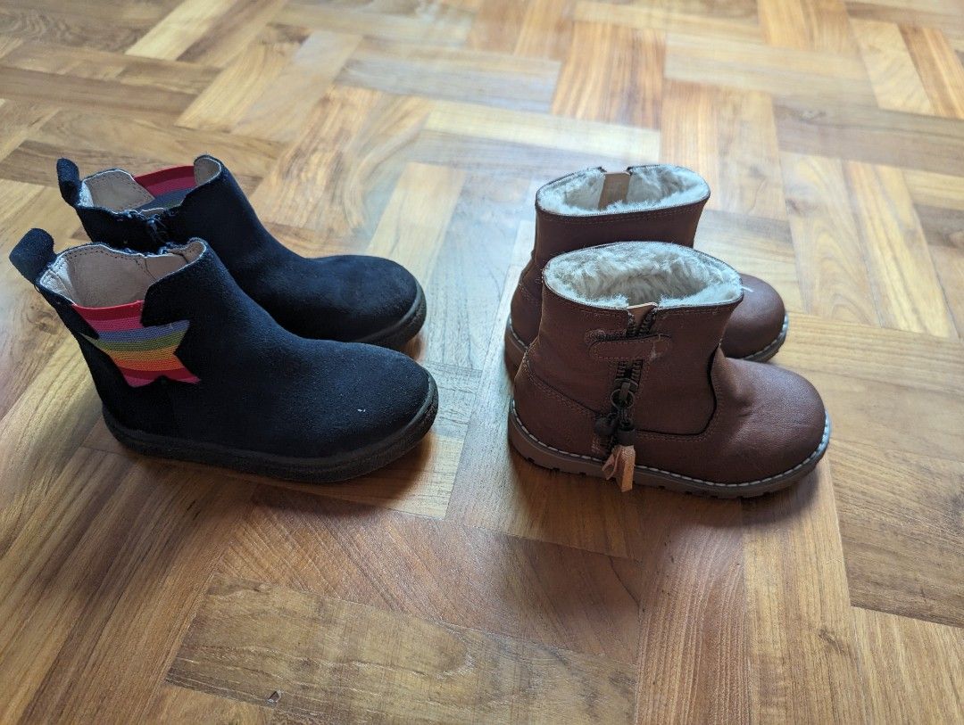 Girls boots top size 8