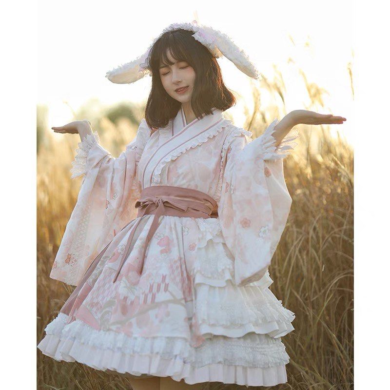 Lolita clearance kimono dress