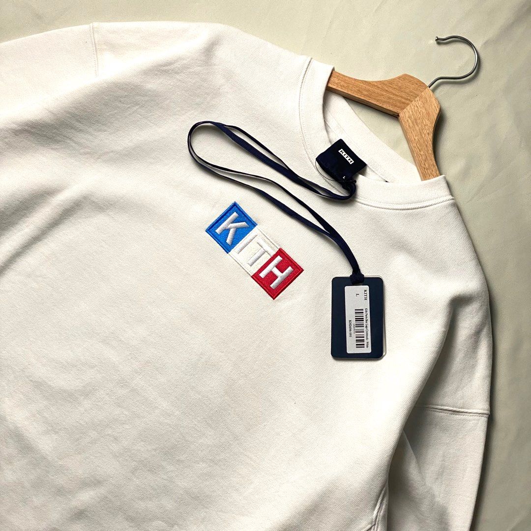 Kith box logo best sale crewneck