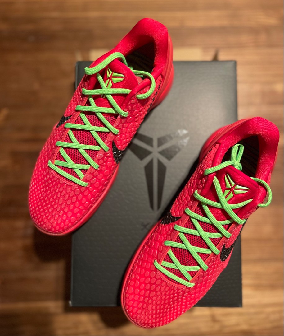 kobe reverse grinch shoes
