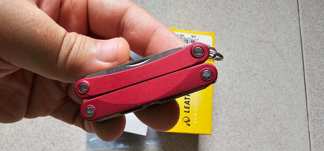 Leatherman Squirt ES4 Multitool Wire Stripper (Category: Home Improvement Tools & Accessories) located in Pasig City. Submitted by minyey (Listing ID 1276258879, Image 3). Description: Selling Leatherman Squirt ES4 Multitool All stocks are sealed and on hand! Meet-up at Mercedes, Pasig or Grab/Lalamove, etc by buyer. Color: Red Sheath: None Don't let the Squirt ES4 fool you - this is an electrician's tool for everyone. Leatherman users have found