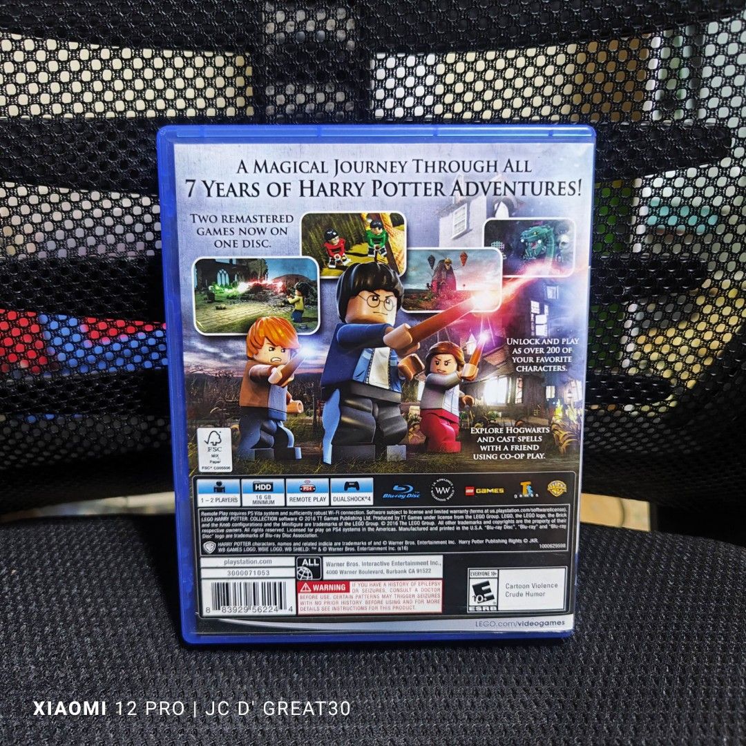 Lego Harry Potter Collection PS4 Game Video Gaming Video Games