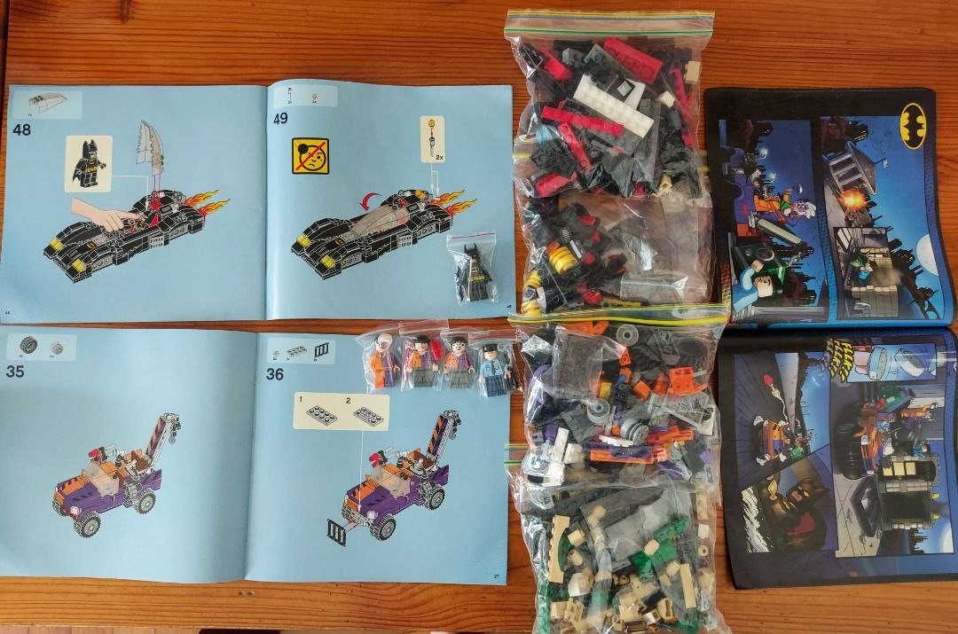 Lego ultimate outlet batmobile instructions