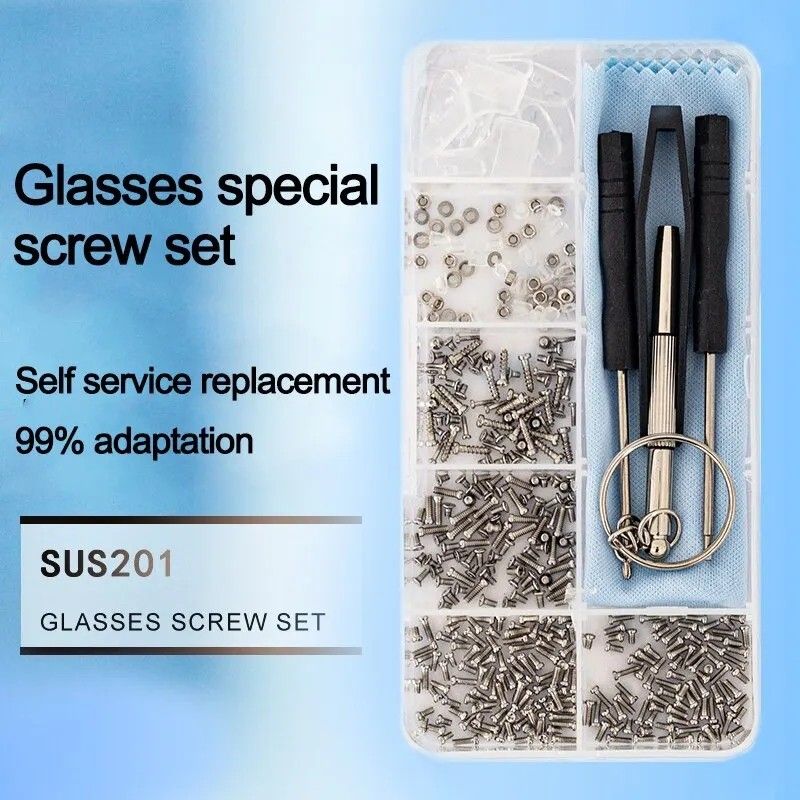 Local stock fast shipping Same day collection available Sunglasses Spectacles Glasses Repair Kit with Tools Assorted screws that fit 99 of