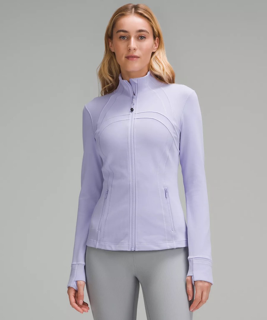 Lululemon Define Jacket Luon in Lilac Smoke, Women's Fashion, Coats