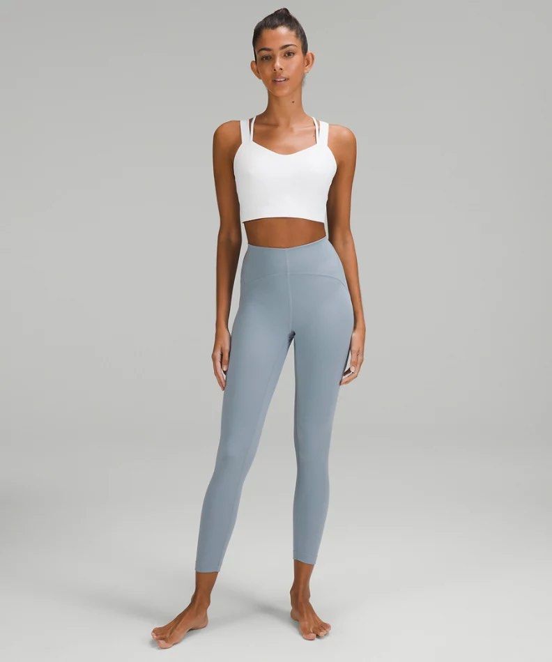 Lululemon InStill High-Rise Tight 25 Yoga Pants in Chambray blue gray,  Women's Fashion, Activewear on Carousell