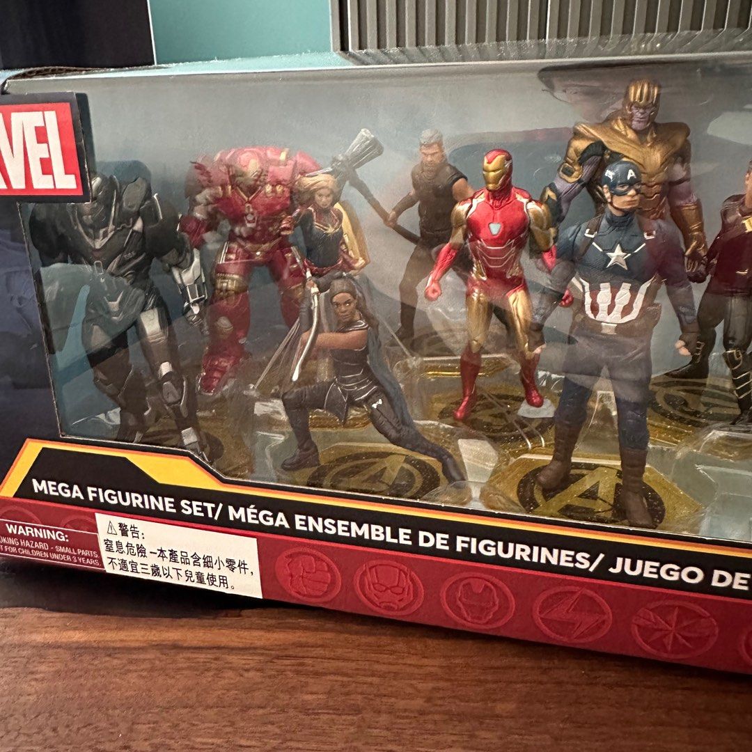 Marvel avengers mega figurine playset deals
