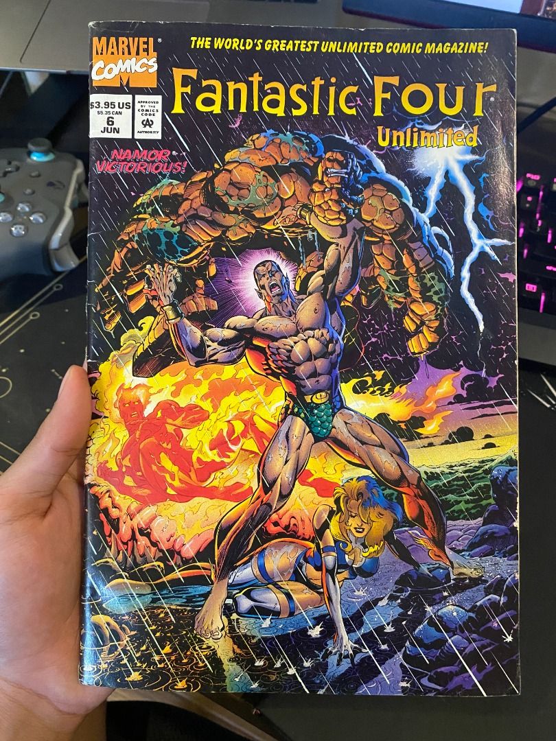 Marvel Comics: Fantastic Four Unlimited #6 .1993. (Category: Comics & Manga) located in Paranaque City. Submitted by jeremy360 (Listing ID 1276250697, Image 1). Description: RFS: Need Funds Item: In good condition with some wear and tear.
